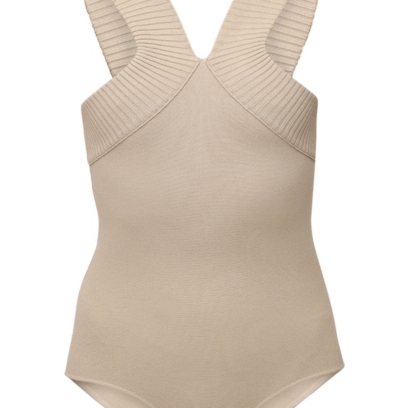 Zeynep Arçay Bodysuit Beige Size US2 - Picture 2 of 2
